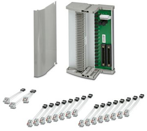 Termination Carrier zur redundanten Anbindung von 16 MACX Analog Ex i-T