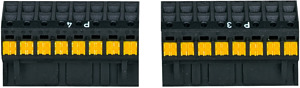 PNOZ X Set spring loaded terminals P3+P4