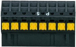 PNOZ X Set spring loaded terminals P5+P5