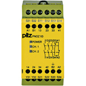 PNOZ X3 240VAC 24VDC 3n/o 1n/c 1so