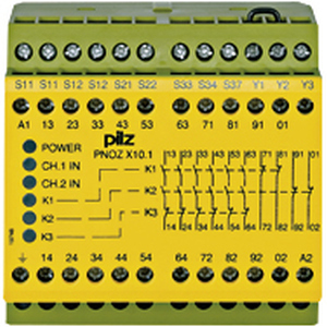 PNOZ X10.1 230-240VAC 6n/o 4n/c 6LE