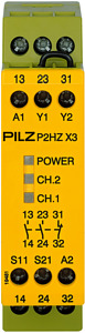 P2HZ X3 24VDC 2n/o 1n/c