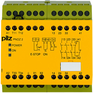 PNOZ 2 230VAC 3n/o 1n/c