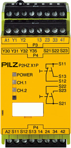 P2HZ X1P 24VDC 3n/o 1n/c 2so
