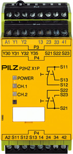 P2HZ X1P 230VAC 3n/o 1n/c 2so
