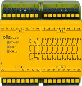 PZE 9p. C 24VACDC 8n/o 1n/c