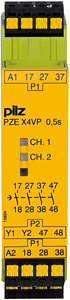 PZE X4VP C 0,5/24VDC 4n/o fix