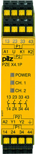 PZE X4.1p. C 24-240VAC/DC 4n/o