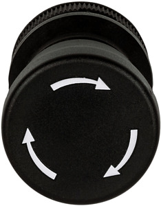 PIT gb stop pushbutton black plus 1