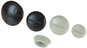Blindstopfen PA6, silbergrau M63, VE=5 Stk