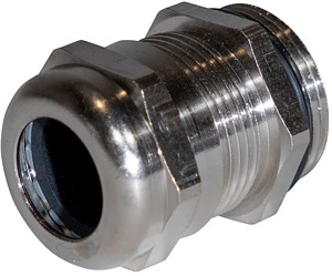 Kabelverschraubung MS vernickelt EMV-PROFI, M25, VE=25 Stk