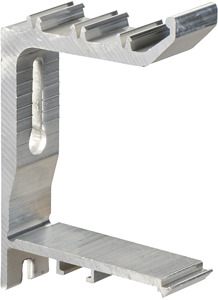 Konsole fix mit Lamellenhalter 79mm