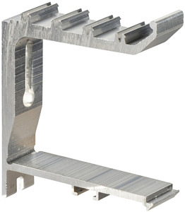 Konsole fix mit Lamellenhalter 101m m