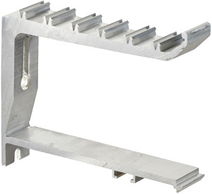 Konsole fix mit Lamellenhalter 146m m