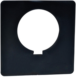 Bezeichnungsschild, Ø 30, 57x57mm,