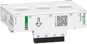 Energiezähler, PowerTag Flex 160A 3P/3P+N, Funk, Position oben und un