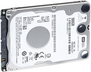 Festplattenlaufwerk 500 GB leer