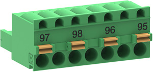 Klemmenblock TeSys Giga elektronisches Überlastrelais LR9G,