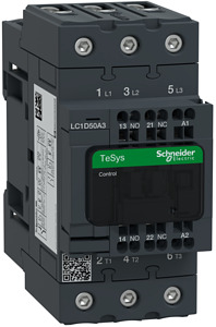 Leistungsschütz 1S+1Ö 3-p. 22kW/400V/AC3 50A 230V 50/60Hz
