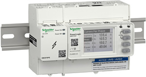PowerLogic EM3570, Ethernet, Rogows ki Stromwandler, Hutschiene, 24VDC, inkl