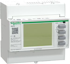 Universalmessgerät PowerLogic PM3210, S0 Impulsausgang, 1A/5A, Genauig