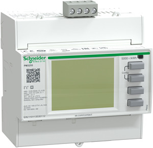Universalmessgerät PowerLogic PM3255, Modbus RTU, 1A/5A, 2 Digitaleing