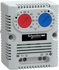 Doppelthermostat 0-60°C BLAU/ROT S+