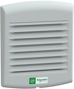 Filterlüfter 115V 38cbm/h IP54 lichtgrau