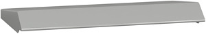 Regenschutzdach TxB:300x150mm RAL7035 Stahlblech