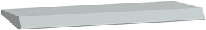 Regenschutzdach TxB:600x300mm RAL7035 Stahlblech