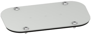 Kabeleinführungsplatte HxB 140x80mm geschlossen