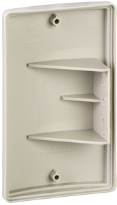 INKA Kanal Endstück PVC 100/72 RAL9 L9016