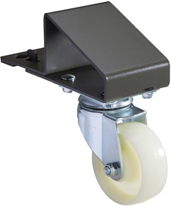 TRANSPORTROLLEN f. Sockelmontage 4ST. SM,SF,SD H:110mm 50kg/Rolle