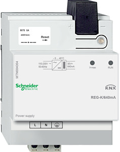 KNX Spannungsversorgung REG-K/640 m A, lichtgrau