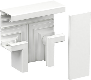 INKA 123/72 Kanal T-Stück, Aluminiu