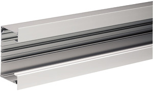 INKA 123-4/72 Unterteil 2500 mm, Aluminium natureloxiert Typ:INKA-U 123-4