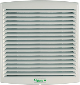 Filterlüfter 48V 44cbm/h IP54 lichtgrau