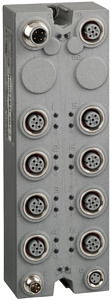 Tm7 Erw.Mod. Ip67 16Di/Do 24Vdc 0.5 A M12
