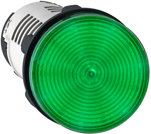Meldeleuchte 24VDC grün mit integ.LED