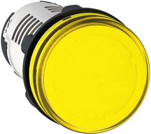 Meldeleuchte 24VDC gelb mit integ.LED