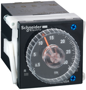 Zeitrelais 0.02s-300h ansprechverzögert 24-240VAC 2W