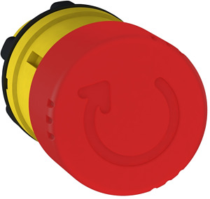 Notausschalter d=30mm rot Überlistungssicher
