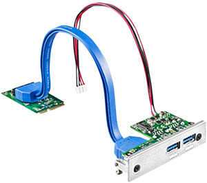 Schnittstelle 2x USB 3,0 für iPC