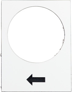 Symbolschild Auf V1 (Hub)