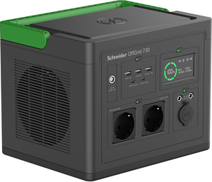 Schneider tragbare OffGrid Powerstation 730 700W 738Wh Lithium