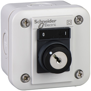 Gehäuse 1 Schlüsselschalter 2 St.rastend 1S