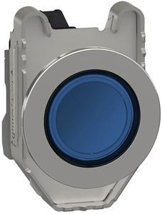 Leuchtmelder 230-240VAC D=30mm blau Harmony XB4F komplett mit LED