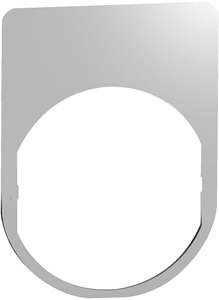 Schildträger, Metall, für Harmony 2 2mm, 30x40mm