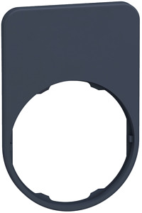 Schildträger 40x60mm, ohne Schild, unbeschriftet, für Harmony 30mm