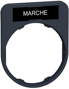 Schildträger 40x50mm, mit Schild MA RCHE, für Harmony Flush 30mm
